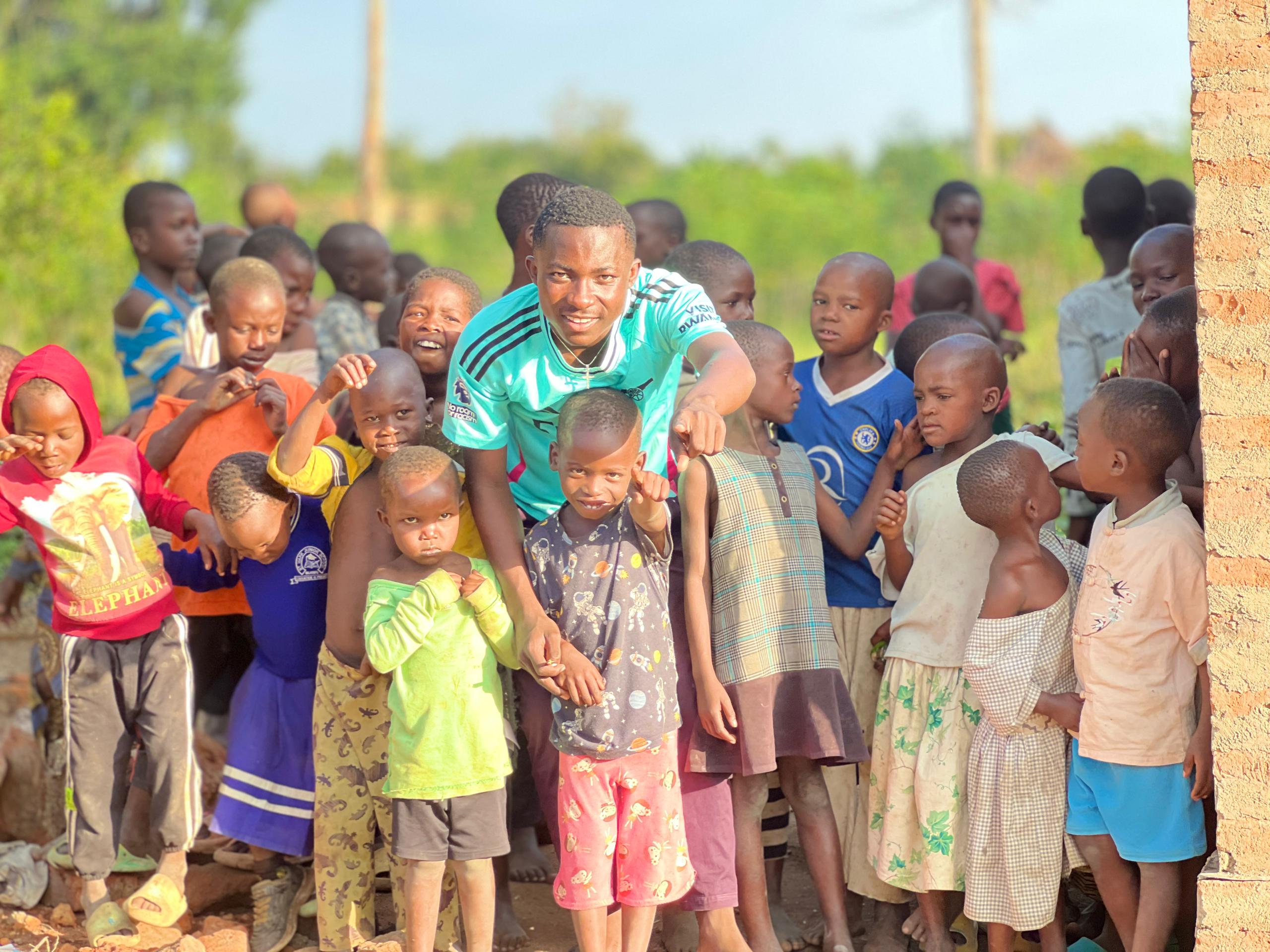 Children studying at HappyKids learning center